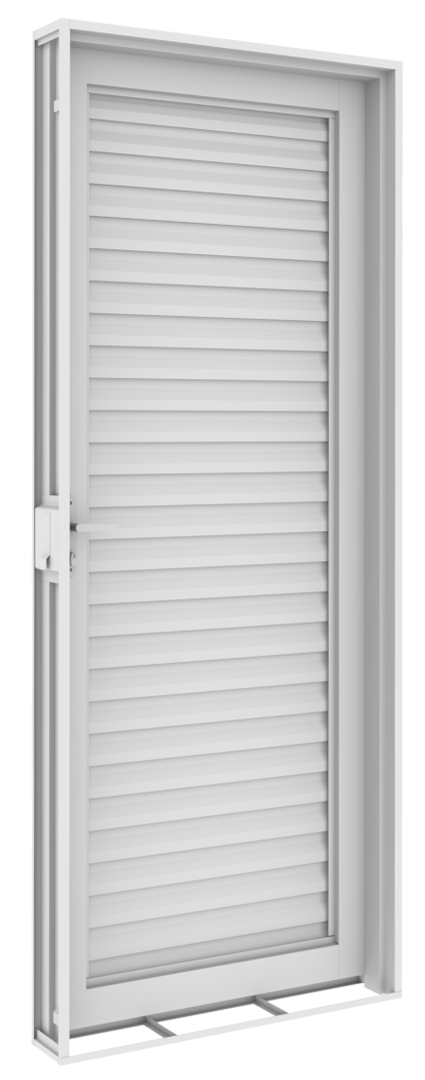 Porta Laminada 80x215 Galvanizada Branca R12